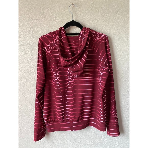 Heidi Klum for New Balance Printed Zip Front Hoodie Bomber Jacket - Picture 3 of 12